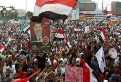 بالفيديو.. مسيرات بشبيش وبئر العبد ونبروه تهنئ الرئيس بعيد الفطر