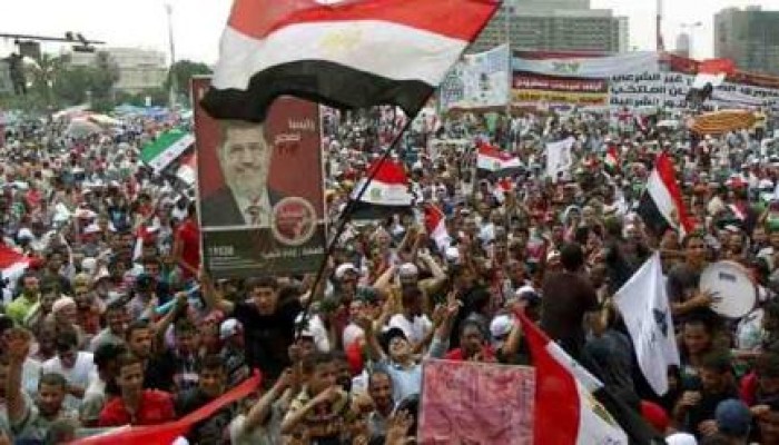 بالفيديو.. مسيرات بشبيش وبئر العبد ونبروه تهنئ الرئيس بعيد الفطر