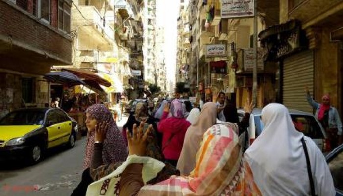 نساء ضد الانقلاب بالإسكندرية: الاعتقالات لن تثنينا عن المطالبة بالقصاص