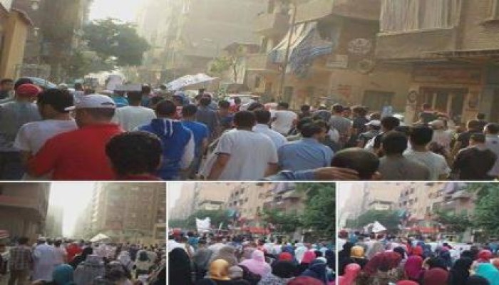 ثوار و ثائرات المعادي يخرجون في فاعلية حاشدة