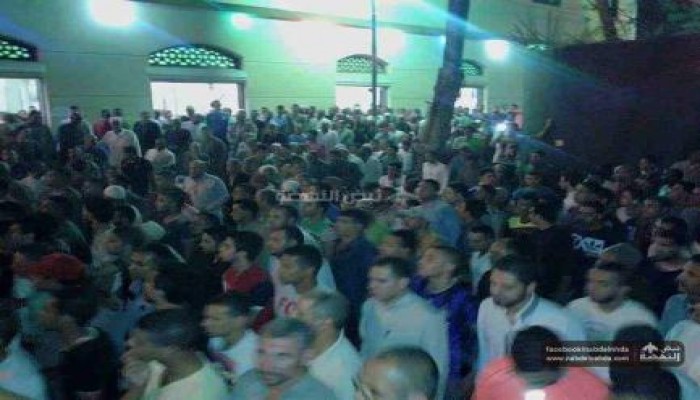 المئات يشيعون شهيدين من شهداء الجيزة أمس