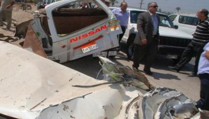 نحس الانقلاب .. مصرع وإصابة 8 من عائلة واحدة على طريق دمياط- المنصورة
