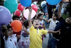 هكذا احتفل السوريون بعيدهم في إسطنبول