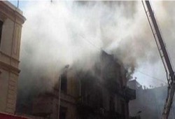 مصرع وإصابة 3 أشخاص بحريق الفجالة