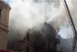 مصرع وإصابة 3 أشخاص بحريق الفجالة