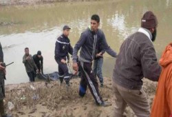 انتشال جثة غريق أمام مقر الأمن الوطني بأسيوط