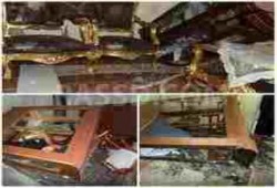 ميلشيات الانقلاب تحطم وتسرق منازل ثوار قرية ناهيا