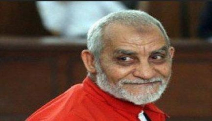 تأجيل محاكمة د. بديع و104 في هزلية "أحداث الإسماعيلية " لـ19 أغسطس