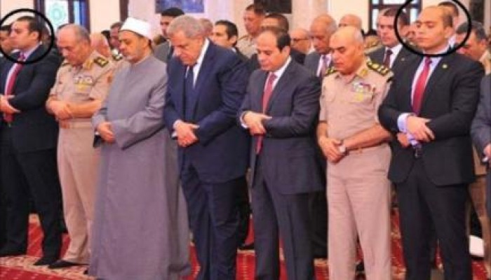 على خطى علاء وجمال.. أبناء السيسي يظهرون في كادر السلطة ( صور )