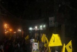 مسيرة ليلية بالمنصورية ضد حكم العسكر