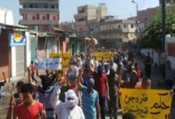 مسيرة حاشدة لثوار حوش عيسي بجمعة "عودوا إلي ثورتكم"