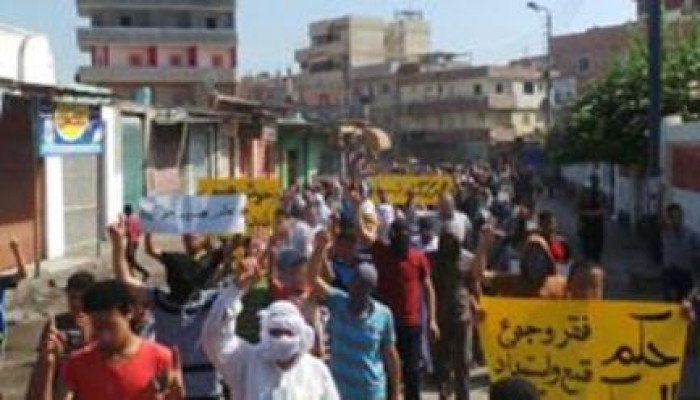 مسيرة حاشدة لثوار حوش عيسي بجمعة "عودوا إلي ثورتكم"