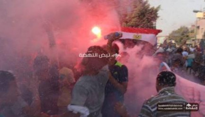 الجيزة: مسيرة حاشدة لثوارالعياط ضد حكم العسكر