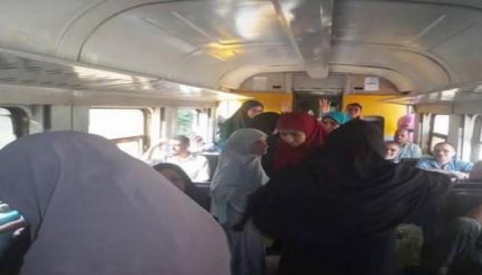 فعالية لحركة "غرباء" النسائية بقطار الشرقية