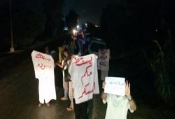 البحيرة: سلسلة بشرية ليلية لثوار مركز دمنهور رفضاً لحكم العسكر