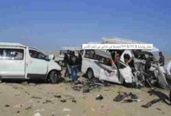 نحس الانقلاب: مقتل وإصابة ٢١شخصًا في حادثين في البحر الأحمر
