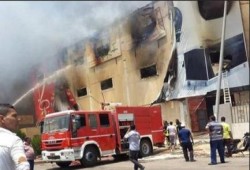 «الصحة»: ارتفاع ضحايا مصنع العبور لـ25 قتيلا و22 مصاباً