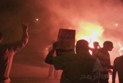 وقفة ليلية أمام منزل الرئيس مرسي بالتجمع الخامس