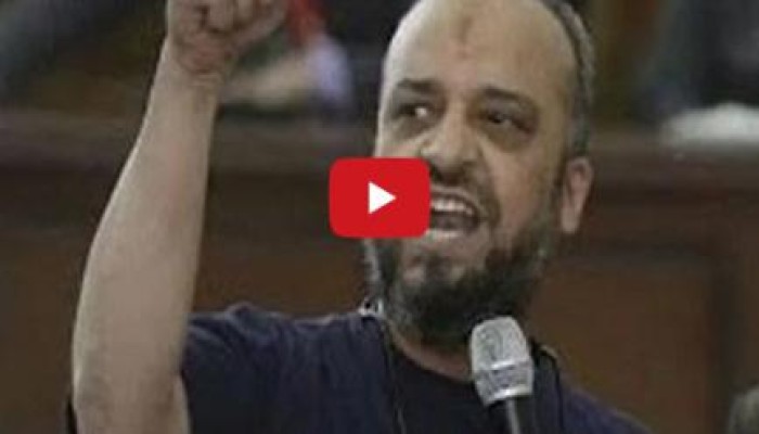 بالفيديو.. كلاب بوليسية في زنزانة البلتاجي داخل العقرب