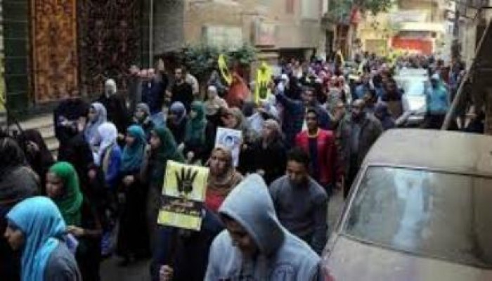 ثوار دمياط والبحيرة ينددون ينتفضون رفضا لجرائم سلطات الانقلاب