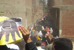 أهالي ‫‏الصف‬ يتحدون الانقلاب بمسيرة حاشدة