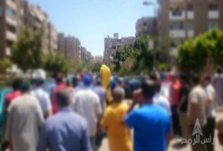 رغم قمع الداخلية وقفة حاشدة لثوار مدينة نصر بالقاهرة تنديديا بالانقلاب وبالصهاينة