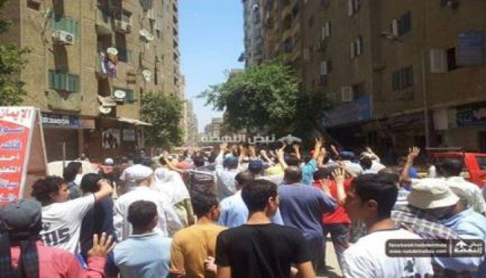 مسيرة المسجد الكبير تنطلق متحدية قوات أمن الانقلاب بفيصل