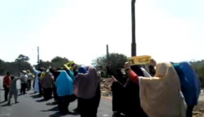 ثوار الغربية والقليوبية ينددون بجرائم الصهاينة والعسكر