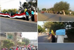 14 فاعليات ثوريه بالمنوفية في بدايه اسبوع الجرح واحد.. لبيك يا اقصي