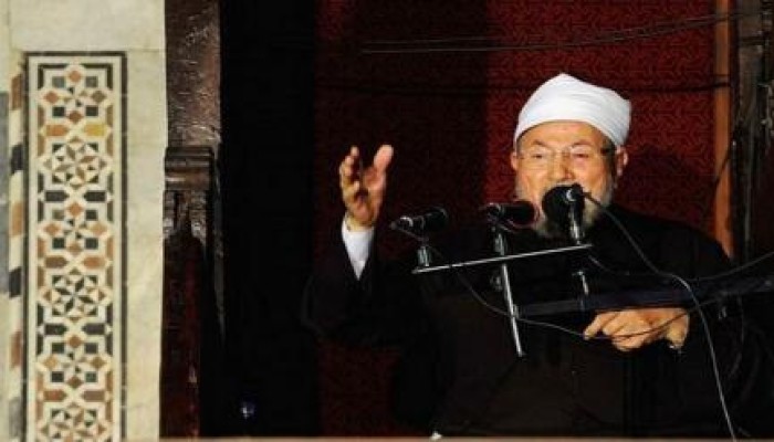 القرضاوي معلقا على حرق الرضيع: عدونا يجند أبناءه ونحن نعذبهم