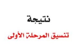 الأحد نتيجة تنسيق المرحلة الأولى من الثانوية العامة