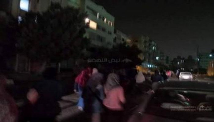 الجيزة: فعالية ليلية لثوار ثوار اكتوبر ضد حكم العسكر