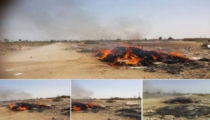 أهالي الفيوم يشكون من تحول الطرقات لأكوام ومحارق قمامه وغياب تام للمسئولين