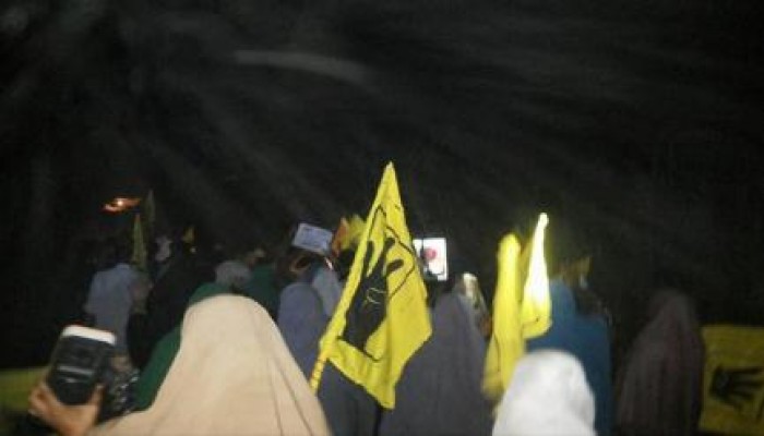 البحيرة: ثوار أبو المطامير ينتفضون ليلاً في مسيرة رافضة لاغتيالات داخلية الانقلاب