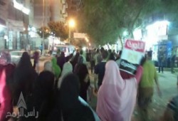 فعالية ليلية لثوار عين شمس ضمن فعاليات "الأرض لا تشرب الدم"