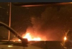 شؤم الانقلاب: انفجار سيارة محملة بالسولار على طريق "قنا - البحر الأحمر" ناحية سوهاج