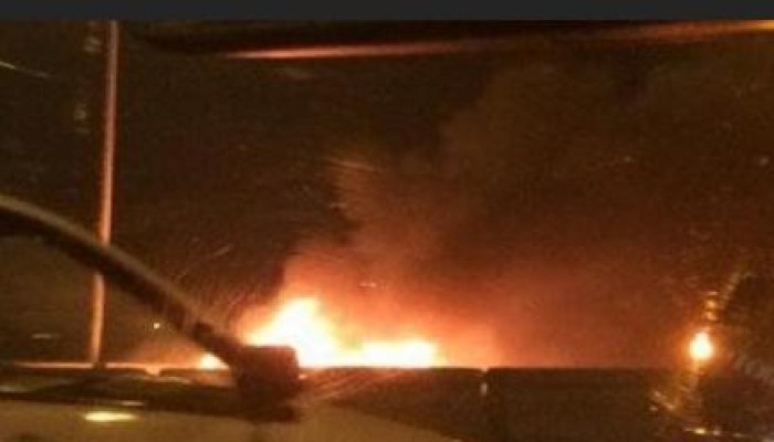 شؤم الانقلاب: انفجار سيارة محملة بالسولار على طريق "قنا - البحر الأحمر" ناحية سوهاج