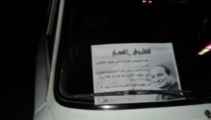 "شغل عقلك" حملة لحركة حرائر ضد الانقلاب بدمياط الجديدة