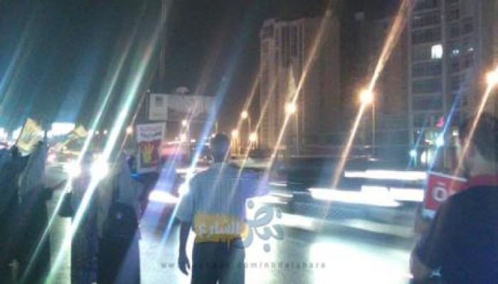وقفة ليلية بوسط القاهرة قبيل يومين من ذكرى مذبحة رابعة والنهضة