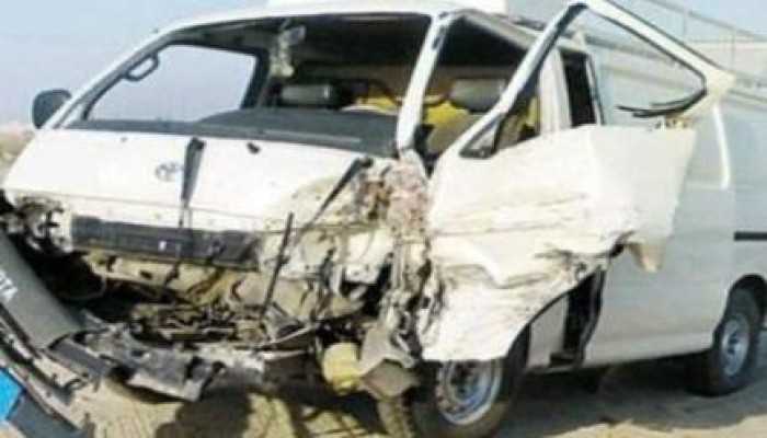 كفر الشيخ : مصرع أسرة مكونة من 5 أفراد في حادث تصادم