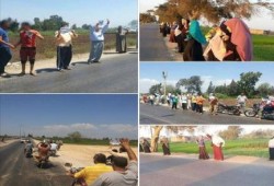 فعاليات بـ ‫‏الدقهلية‬ مطالبة بالقصاص للشهداء في ذكرى ‫‏مذبحة رابعة‬