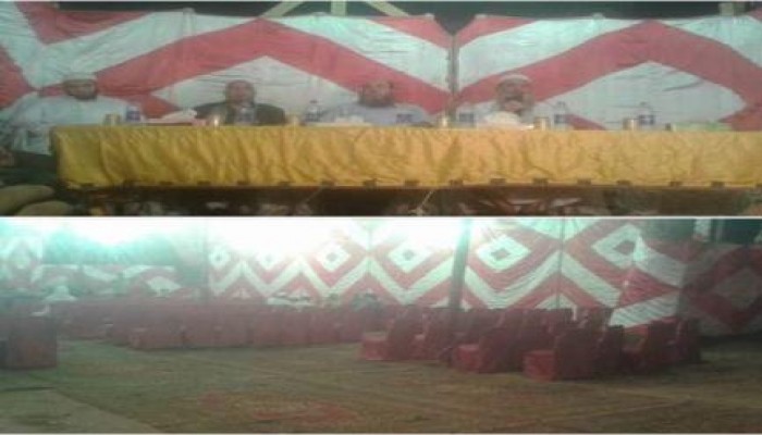 حشود أمنية وحراسة مشددة لمؤتمر حزب النور الإنقلابي ومقاطعة من الأهالي