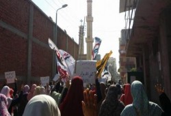 ثوار كفر الدوار يحيون ذكرى مذبحة القرن بمسيرة صباحية حاشدة