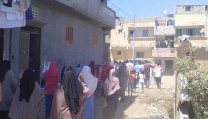 مسيرة حاشدة لثوار السعدية بدمياط