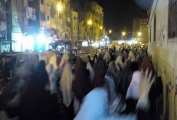ثوار الإسكندرية ينتفضون فى الذكرى الثانية لمذبحة رابعة والنهضة