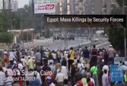 بالفيديو.. "رايتس وواتش" توثّق مجازر العسكر بمذبحة رابعة