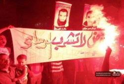 الجيزة: ثوار كرداسة يهتفون فى الجنة يا شهيد فى ذكرى رمسيس الثانية