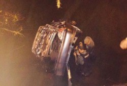 شؤم الانقلاب: مصرع 7 من عائلة واحدة إثر انقلاب سيارتهم بترعة في الشرقية