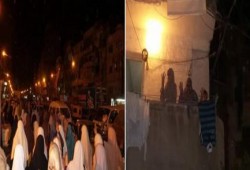 تفاعل كبير من الأهالي مع مسيرة الرمل بالإسكندرية