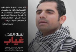 اليماني يواصل إضرابه عن الطعام ويصل لليوم الـ493 وحالته تتدهور